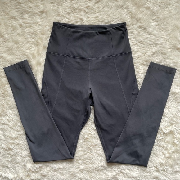 Girlfriend Collective Leggings High-Rise Compressive Gray XS - Picture 2 of 11